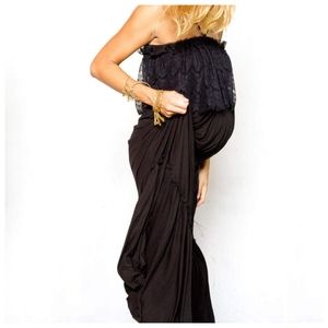 Fillyboo Maternity | Nursing Lace Detail Maxi